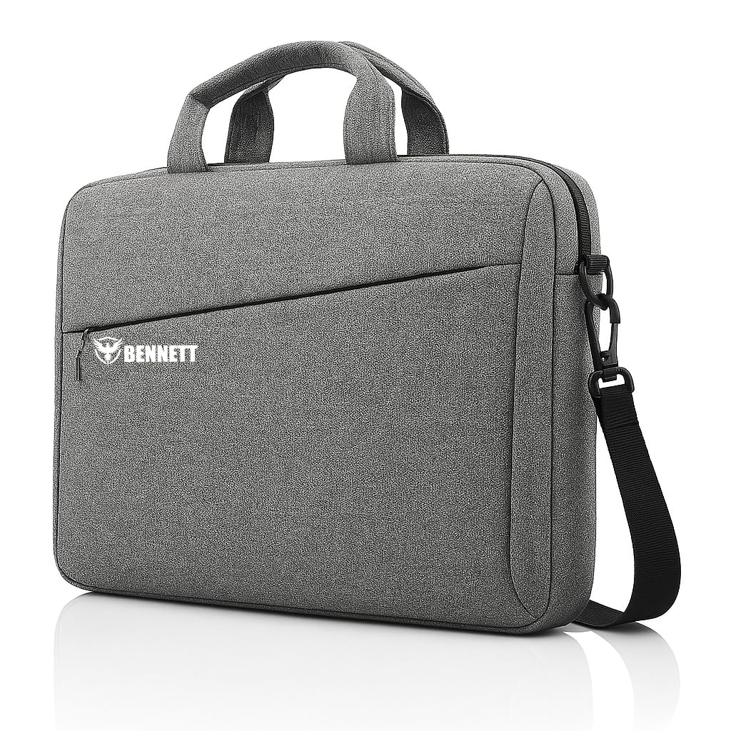 Bennettâ„¢ Mystic 15.6 inch (39.6cm) Laptop Briefcase Shoulder Sling Office Business Professional Travel Messenger Bag for Men and Women Water Repellent Formal Executive Bags...