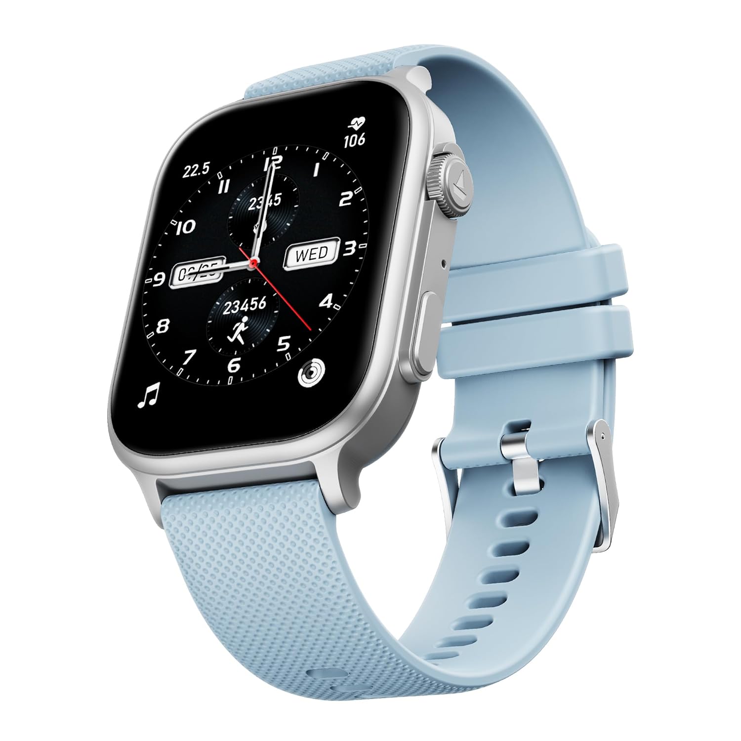 boAt New Launch Storm Infinity Max, 20 Days Maximum Battery, Biggest Battery Capacity Ever! 2.01" (5.1cm) Display, Functional Crown, AI Nudges, BT Calling, Smart Watch for Men &...