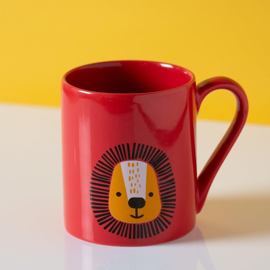 Clay Craft Fine Ceramic Milk/Coffee Mug - 1 Pc - 350 ml (Pebble 325)