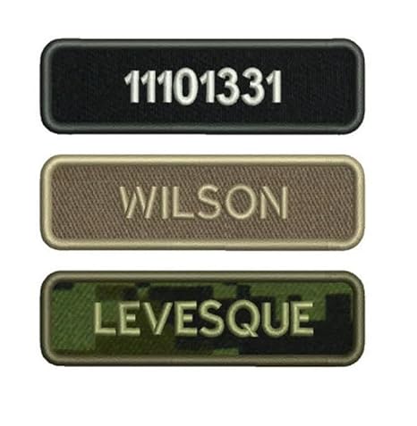 Customizable Name Patch, Embroidered Tag with Your Text, Ideal for Jackets, Uniforms, Bags, Embroidered Label Patch, Personalized Embroidery Tag, Hoodies