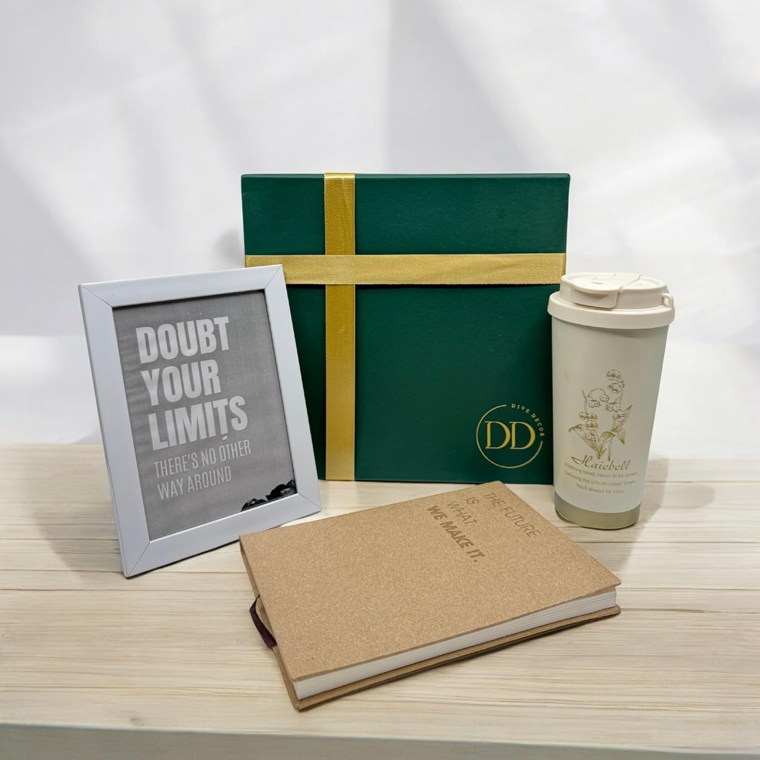 DIVE DECOR Success & Gratitude Corporate Gift Hamper - Photoframe, Diary & Premium Sipper for Corporate Gift for Employee