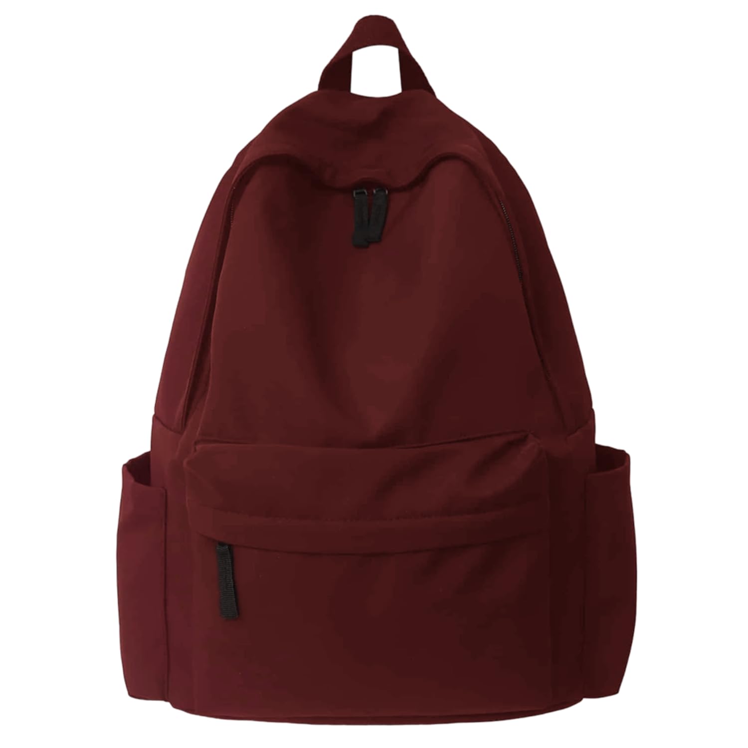 Glowic Unisex-Adult Backpack Collage Women Black Bags for School (WBAG-94)