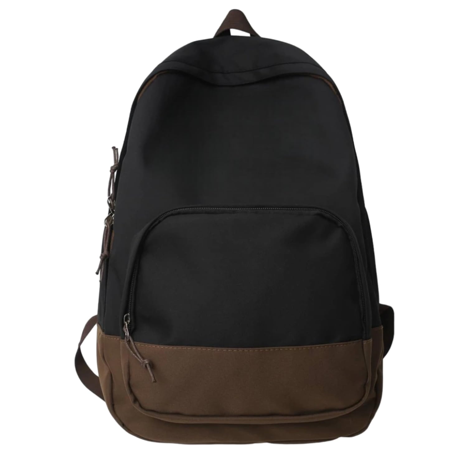 Glowic Unisex-Adult Backpack Collage Women Black Bags for School (WBAG-94)