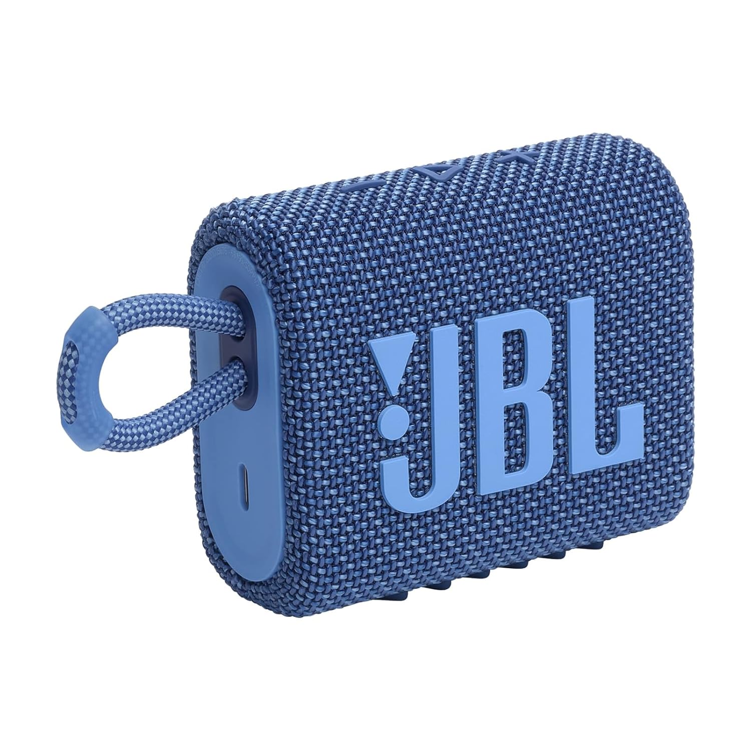 JBL Go 3 Eco with eco-Friendly Recycled Materials and Packaging, Wireless Portable Bluetooth Speaker, Pro Sound, Vibrant Colors with Rugged Fabric Design, Waterproof, Type C...