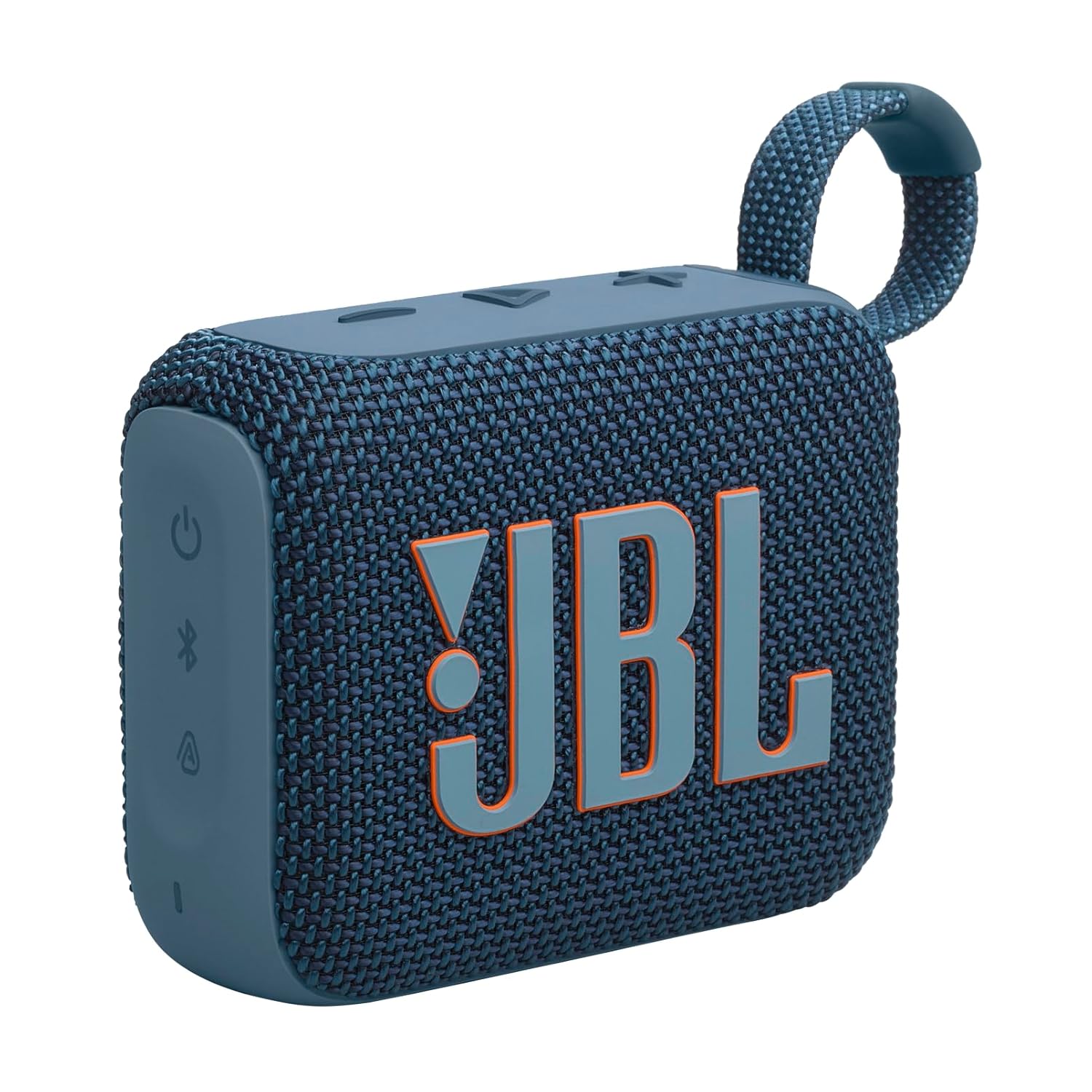 JBL Go 4, Wireless Ultra Portable Bluetooth Speaker, Pro Sound, Vibrant Colors, Water & Dust Proof, Type C (Without Mic, Blue)
