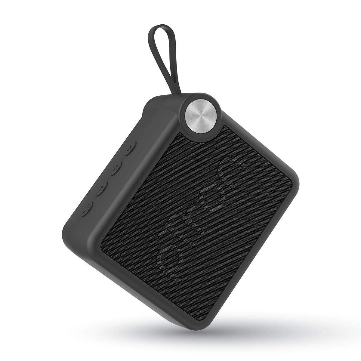 pTron Funk Rap 10W Mini Bluetooth Speaker with Pristine Sound, 8 Hours Playtime, Multi-Playback Modes-BT5.4/TF Card/USB, Front Metal Grill, Type-C Fast Charging, Multi-function...