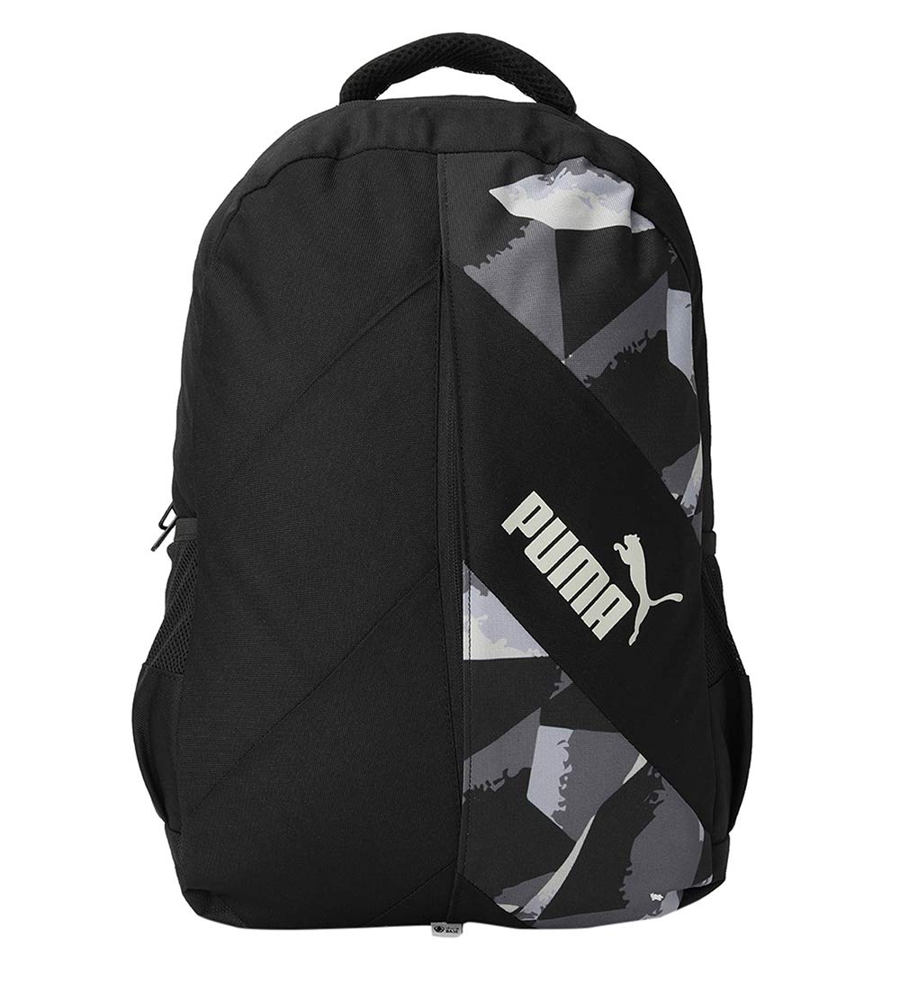 PUMA Derby Backpack IND- Black Castlerock, X, Puma Black-Castlerock