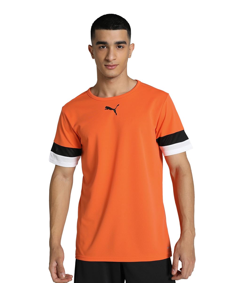 Puma Men's Color Block Regular Fit T-Shirt