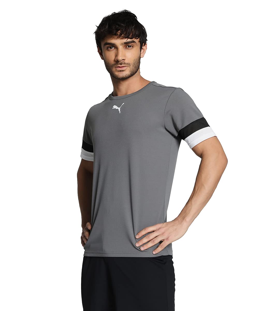 Puma Men's Color Block Regular Fit T-Shirt
