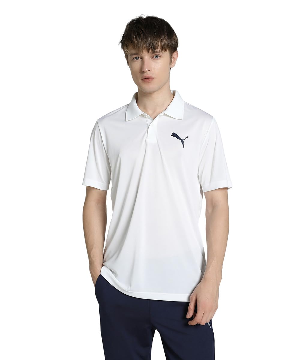 Puma Men's Cotton Classic Fit Polo T-Shirt