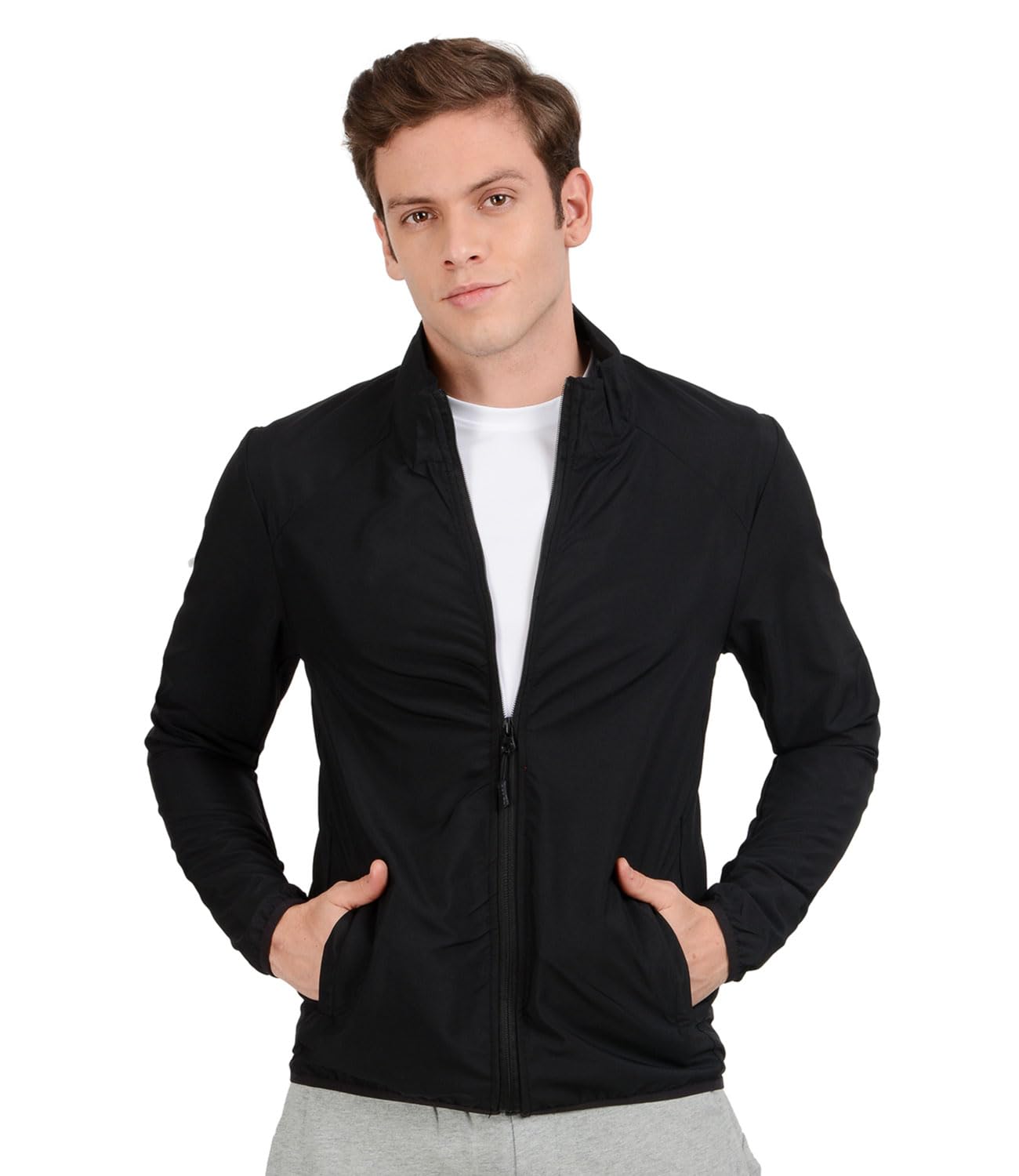 SCOTT INTERNATIONAL IDry Jacket-Ultra-Lightweight Men's Polyester Standard Length Jacket - Foldable, Water-Repellent & Compact | Perfect for Any Adventure, Hiking, Sports, Biking