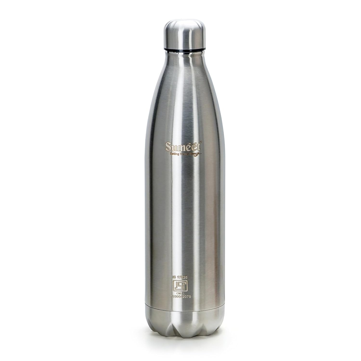 Sumeet Thermo1000 Stainless Steel 24 Hours Hot & Cold ISI Certified Double Walled Leak Proof Vacuum Flask/Water Bottle for Office/School/College/Gym/Picnic/Home/Trekking-...
