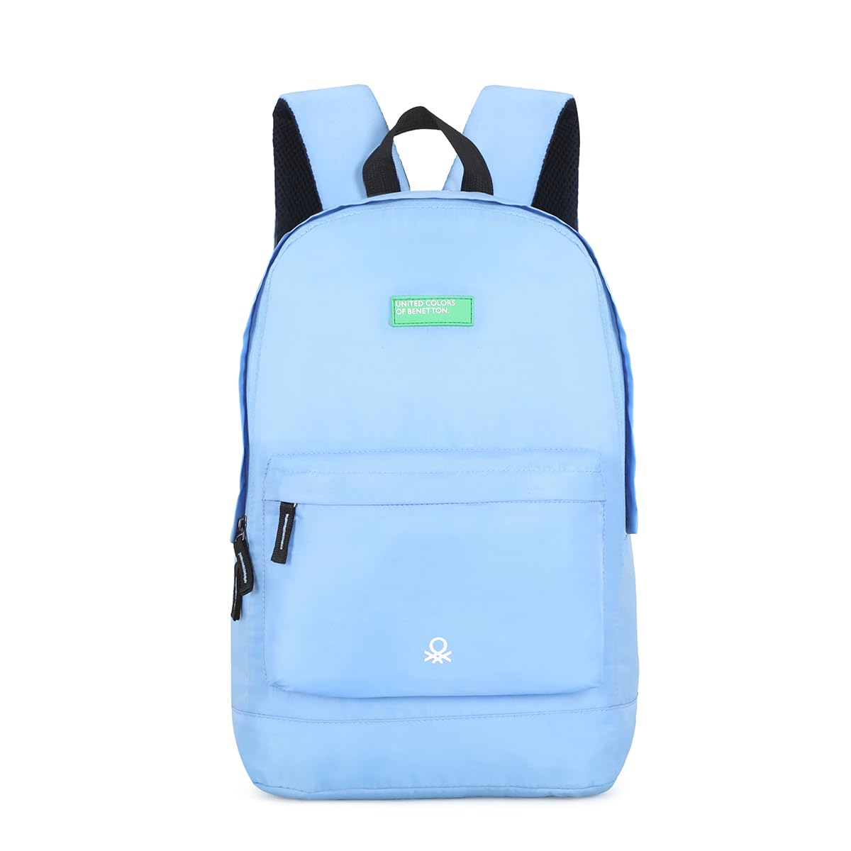UNITED COLORS OF BENETTON Xenon 12L Polyester Casual 3 Compartment Backpack For Unisex - Light Blue