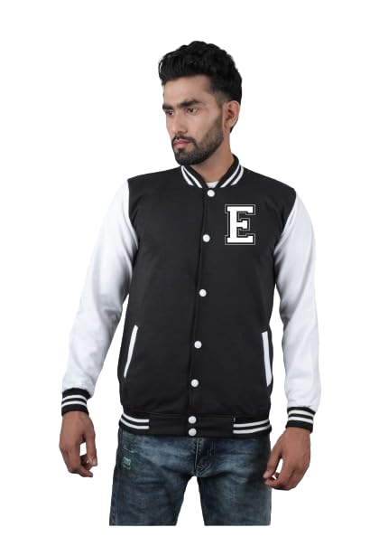 WEAR TO GO Unisex Adult Cotton ALPHA Varsity jacket