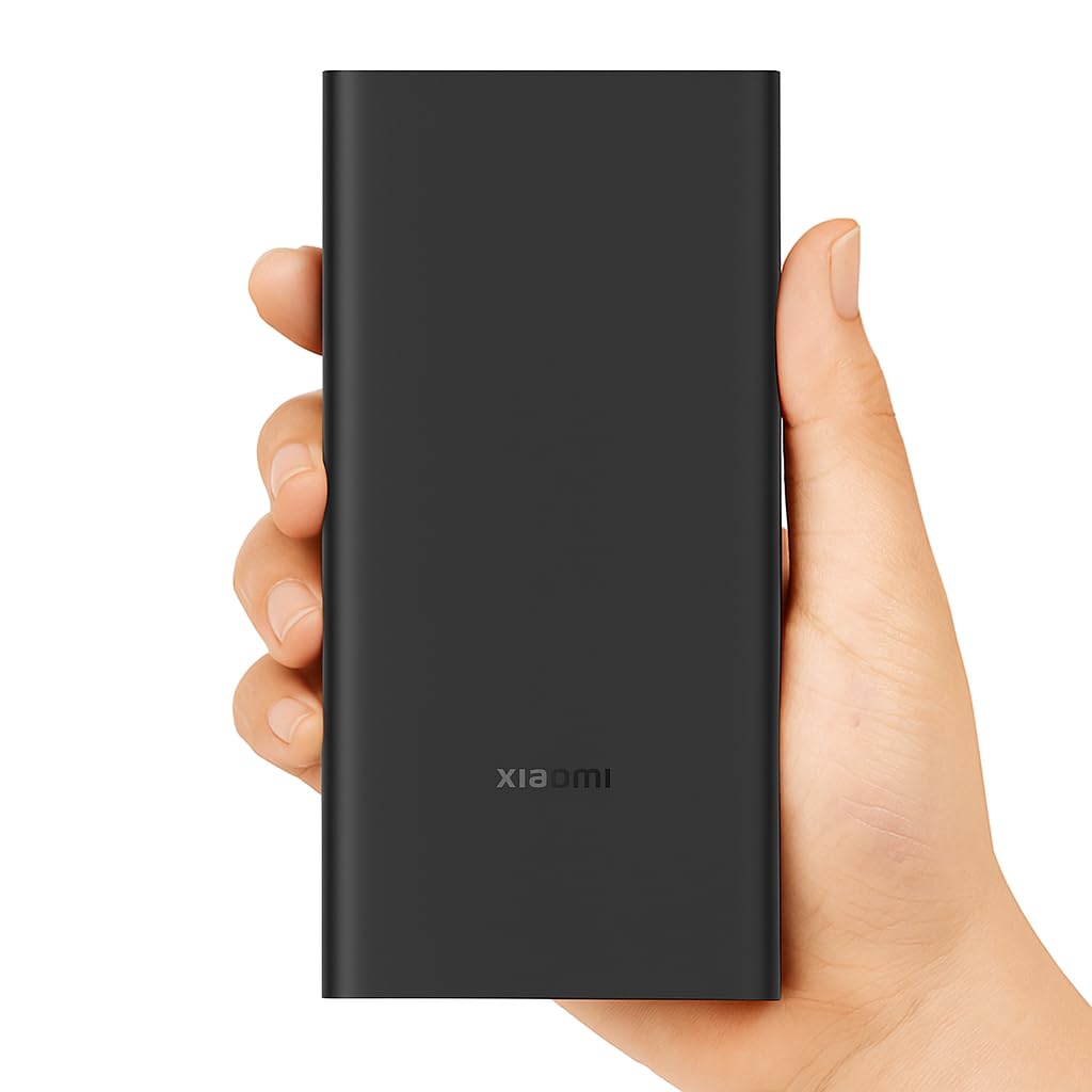 Xiaomi Power Bank 4i 20000mAh 33W Super Fast Charging PD | Power Delivery |QC 3.0|Type C Input & Output|Triple Output Ports|Classic Black|Supports Android,Apple, Tablets,...