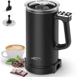 Xech Smart Mug Coffee Maker Electric Milk Frother Machine Warm and Cold Foam for Lattes, Cappuccinos Macchiato Turmeric Milk 500W 500ml Birthday Gift for Sister & Brother (MyCafe)