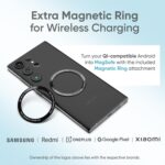 Ambrane Magsafe Wireless 10000Mah Fast Charging USB Type-C Input Power Bank, Strong Magnet, 22.5W Output For iPhone 12 & Above, Android & Other Qi Enabled Devices + Magnetic...