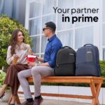 American Tourister Valex 28 Ltrs Large 5 Compartment Laptop Backpack with Bottle Pocket and Front Organizer- Black