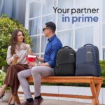 American Tourister Valex The 5 Compartment Laptop Backpack With 17'' Inch Laptop Compartment, 28 L Capacity, External Bottle Holder, And An Organizer For Unisex,Navy