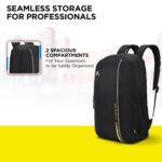 Aristocrat 13L Nova 3 Compartment Laptop Backpack - Black/School Bag