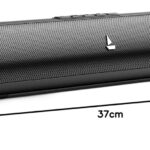 boAt Aavante Bar Groove, 16 W Signature Sound, Multiple Connectivity Modes, 6HRS Playtime, Bluetooth Sound Bar, Soundbar Speaker (Premium Black)