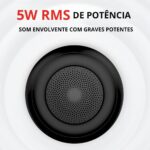 boAt Stone 135 Portable Wireless Speaker with 5W RMS Immersive Sound,IPX4 Water Resistance, True Wireless Feature, Up to 11H Total Playtime, Multi-Connectivity Modes With Type C...