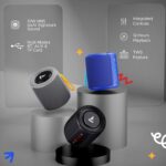 boAt Stone 352/358 Bluetooth Speaker with 10W RMS Stereo Sound, IPX7 Water Resistance, TWS Feature, Up to 12H Total Playtime, Multi-Compatibility Modes and Type-C...