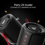 boAt Stone 352/358 Bluetooth Speaker with 10W RMS Stereo Sound, IPX7 Water Resistance, TWS Feature, Up to 12H Total Playtime, Multi-Compatibility Modes and Type-C...