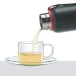 Borosil Hydra Trek 700 ml Stainless Steel Water Bottle | Double Wall Vacuum Insulated Flask, Black | 20 Hours Hot & 24 Hours Cold | Ideal for Personal & Corporate Gifting | 1...