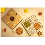 Browntree Gold Square 4p-200g | Fresh & Healthy Dry Fruits (Almond,Cashewnut, Salt Pista,Kishmish) |Gifts Pack for Family,Friends| Corporate gifts | Unique Gifts|Ideal for...