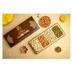 Browntree Premium 4p-150g|Fresh & Healthy Dry Fruits and Nuts for Coworkers,Relatives&Friends | Almond, Cashewnut, Salt Pista, Kishmish | Ideal gift box for all celebration|...