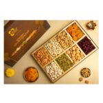 Browntree Premium 8Pcs- 500g | Fresh & Healthy Dry Fruits and Nuts for Coworkers, Relatives, and Friends | Ideal gift box for all celebration | Corporate Gift box