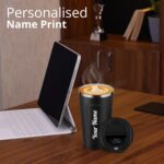 CORPORATE PORIUM Personalised Coffee Mug Cup Digital Display, Thermos Flasks, 510 ml, 316 Stainless Steel Travel Mug, Insulated Vacuum Thermal Mug, Leak-Proof Travel Mug with...