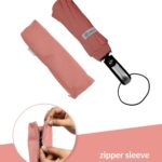 Destinio Umbrella for Men - Automatic Large Size Foldable Umbrella with Travel Cover for Man and women - 3 fold Windproof umbrella