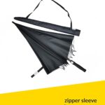 Destinio Umbrella for Men - Automatic Large Size Foldable Umbrella with Travel Cover for Man and women - 3 fold Windproof umbrella