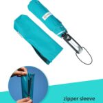 Destinio Umbrella for Women, Umbrella for Men - Automatic 3 Fold Windproof with Travel Cover with Auto Open and Close