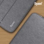 Dyazo Water Resistant Laptop Sleeve/Laptop case/laptop cover with Handle Compatible for 15 Inch to 15.6" Inches laptops & Notebooks - Grey