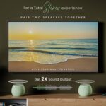 HAMMER Drop 5W Bluetooth Wireless Speaker with Twin Pairing, 1200 mAh Battery, 100H Standby Time, TWS Function, TF Card, USB Slot, Auto-Pairing, in-Built Mic, Type-C Charging,...