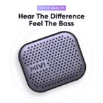 Mivi Roam 2 Bluetooth 5W Portable Speaker,24 Hours Playtime,Powerful Bass, Wireless Stereo Speaker with Studio Quality Sound,Waterproof, Bluetooth 5.0