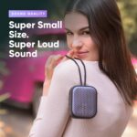 Mivi Roam 2 Bluetooth 5W Portable Speaker,24 Hours Playtime,Powerful Bass, Wireless Stereo Speaker with Studio Quality Sound,Waterproof, Bluetooth 5.0