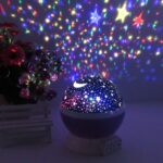 One94Store Star Master Projector Night Light – Romantic LED Sky Projector Lamp with USB Cable – Colorful Rotating Galaxy Light for Bedroom, Kids, and Home Décor (Assorted Color)
