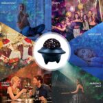 One94Store UFO Star Projector | 3-in-1 LED Ceiling Lamp with 7 Color Modes, Timer & Rechargeable Battery | Galaxy Light for Kids Bedroom, Living Room & Home Decor