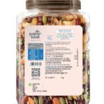 Paper Boat Absolute Health Dry Fruits Mix, Premium Trail Mix | Healthy Mixed Nuts with Dry Fruits | Almonds | Cashews | Cranberry | Pumpkin Seeds | Candied Amla, Reusable Jar...