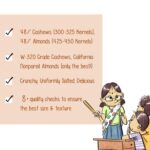 Paper Boat Premium Smoked and Roasted Nuts with Himalayan Pink Salt, Almonds & Cashews Mix, Reusable Dry Fruit Jar 1kg