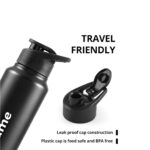 Personalized Water Bottle with Name Custom Stainless Steel Sipper Bottle, Leak-Proof Travel Flask for Gym, Office, School â€“ Gift for Men, Women, Corporate Gifting 900 ml