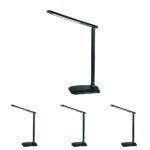 Philips Air Desk Light, 5 watt, Air-Light Minimalistic Design, Perfect Table lamp for Study and Office use, Black, Pack of 1