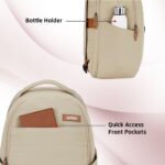 Safari Rizz 24L College Backpack, 2 Compartments, 17" Laptop Compatible, Smart Trolley Sleeve, Front Pocket, Travel Bag, School Bag for Boys and Girls, Ideal for College Students