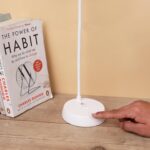 SaleOn Rechargeable Desk Lamp 6 Month Warranty with USB Type-C | 360° Adjustable Gooseneck Study Light | Touch Control Table Lamp with Mobile Stand | 3 Color Modes | Eye Protection