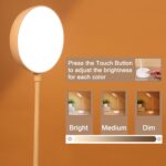 SaleOn USB Rechargeable LED Desk Lamp with Mobile Stand & 6 Month Warranty | Flexible Gooseneck Study Light | 3 Color Modes | Eye Protection | Touch Button Control | Home &...