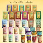 Sindhi Dry Fruits Gift Pack Containing Cashews Almonds Pistachios and Raisins in a Fancy Decorative Tray 1 Kg Net Material Ideal for Gifting